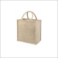 Jute Ladies Bags - Variable Size, Beige, Double Handle | Durable, Eco-Friendly, Stylish, Lightweight, Customizable