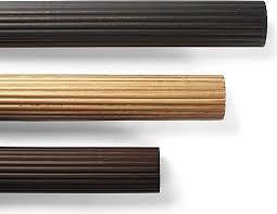 Wooden Finish Curtain Rods