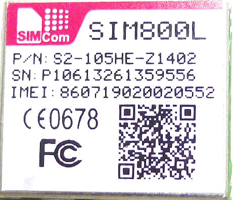 SIM800L GSM/GPRS module, LGA type