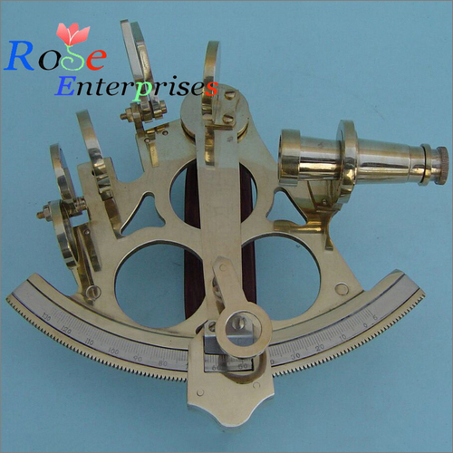 Nautical Brass Sextant