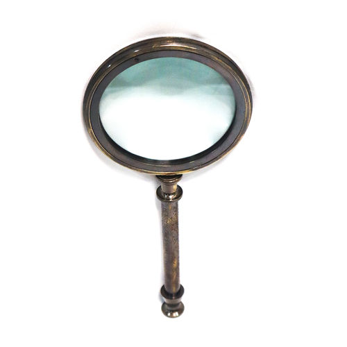 Brass Magnifying Glass