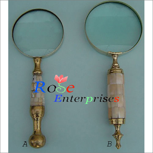 Brass Magnifying Glass