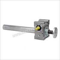 Grey Motorized Screw Jack