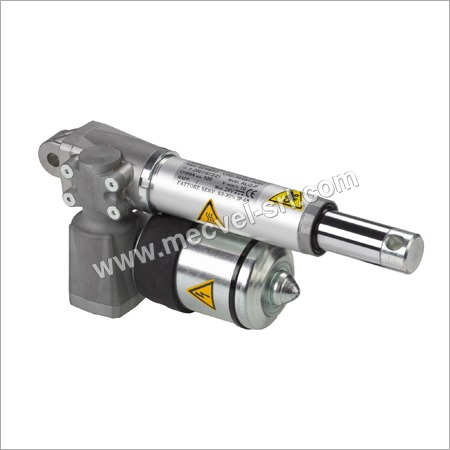 Grey Gear Dc Actuator