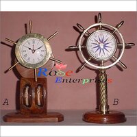 Nautical Clock with Stand