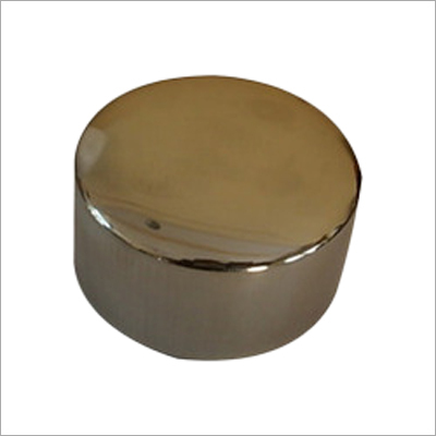 46Mm Flat Plain Ss Cap