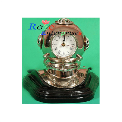 Diving Helmet with Clock