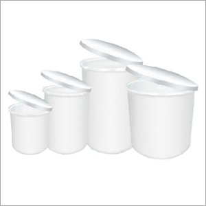 Chemical Storage Tanks - HDPE, Varied Dimensions, White | Weatherproof, High Impact, Chemical Resistant, Stackable, Hinged Lid