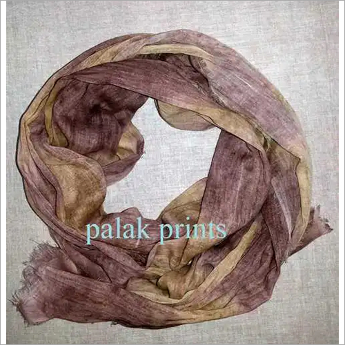 Cotton Gauze Hand Print Scarf Cotton Gauze Hand Print Scarf