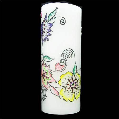 White Mehandi Candles