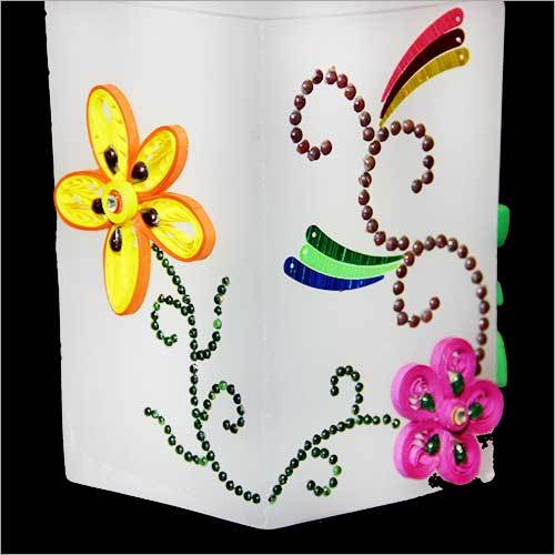 Square Quilling Candles