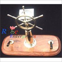 Marine Sextant Nautical Ship Solid Brass Astrolabe Celestial Working  Instrument