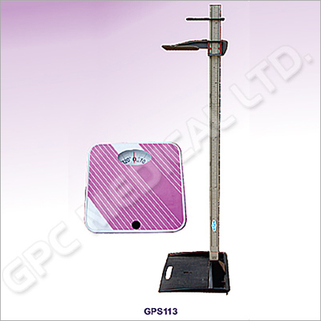 Weight Machine & Height Measuring Stand
