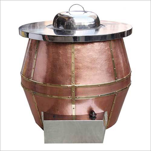 Copper Hammered Tandoor