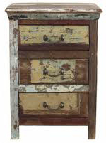 Reclaimed Furniture-Corner 3 drawer