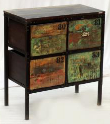 Reclaimed Furniture-chest Drawer