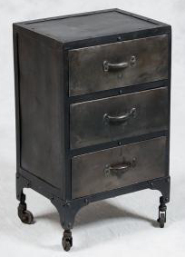 Wood 4 Drawer Chest