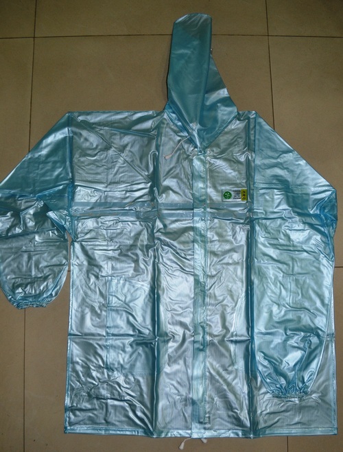 PVC Waterproof Rain Suit - PVC Fabric, Size: L, XL, XXL | Unisex, Color Options: Black, Navy Blue, Olive Green, Grey, Coffee, Side Pockets, 6-Month Warranty