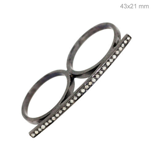 925 Sterling Silver Diamond Ring