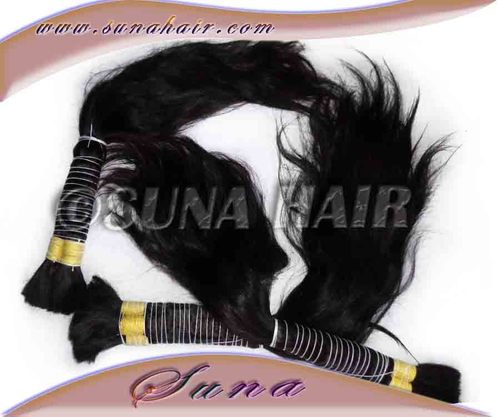 Natural remy human hair extension