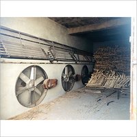 Wood Seasoning Kiln Plant - Color: Green