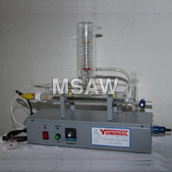 Single Stage Distiller with Quartz Heater