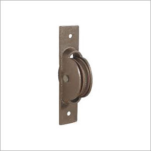 Semi Concealed Cast Axle Pulley With Cast Wheel