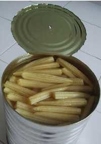 Canned Baby Corn - 850g Tinplate, 4.5-10cm Length, 7-17mm Diameter | High Quality, Convenient, Ready To Use, Versatile
