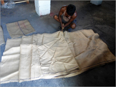 Jute Sacks Stitching
