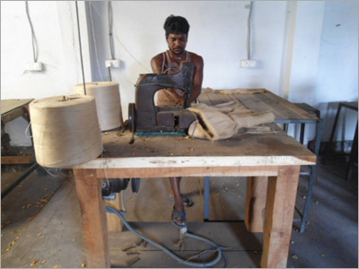 Cocoa Jute Sacks Stitching