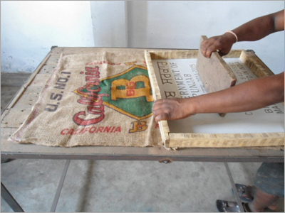 Jute Sack Printing