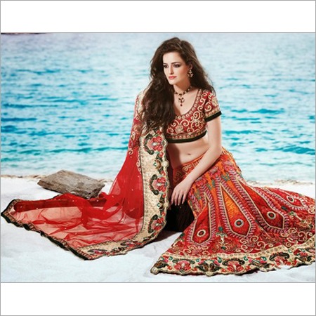 Georgette Lehengas