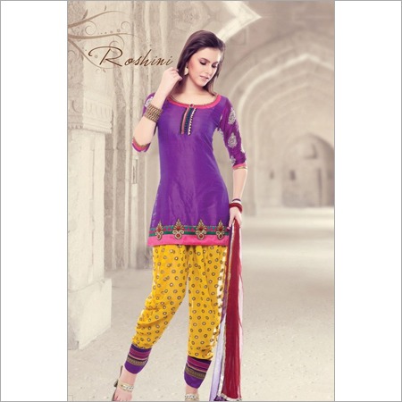 Printed Anarkali Suit