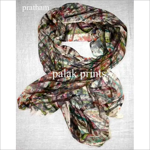 Wool Brush Printed Scarves