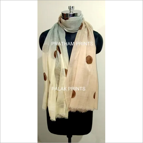 Silk Woolen Printed Scarf Silk Woolen Printed Scarf