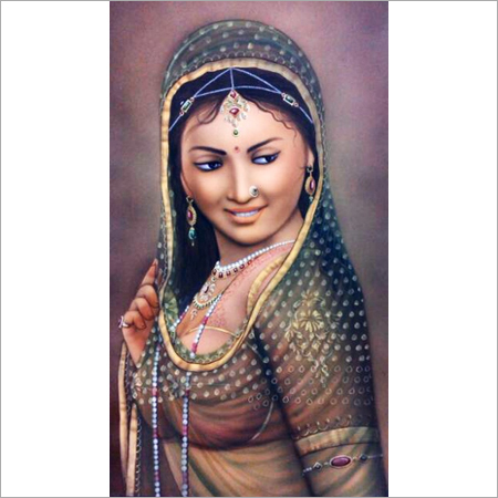 Rajasthani Ladies Painting