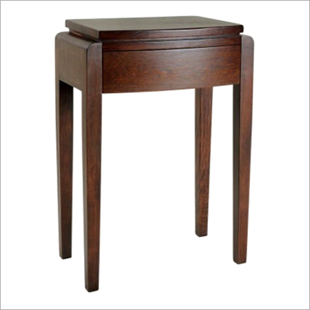 Wooden Bedside - Solid Wood, 40x30x60 cm, Dark Brown | Compact Design, Durable, Termite Resistant, Smooth Finish
