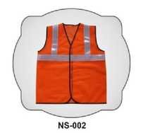 Pvc Nylon Mesh Orange Safety Vest