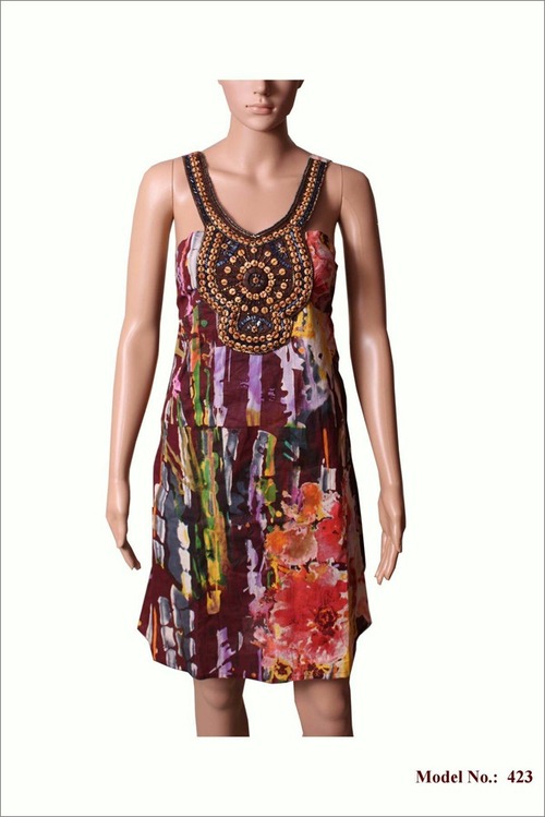 Women Chiffon Mini Dress