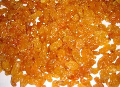 Raisins Golden Best Glazed (So2 Based Processed)