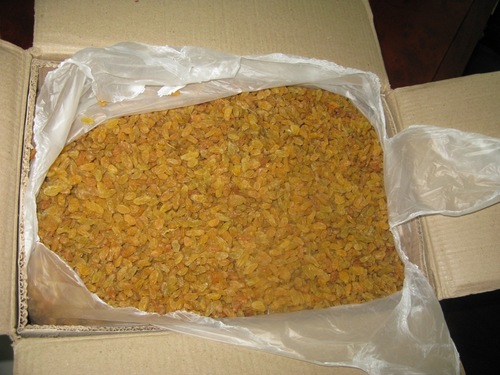 Raisins Good Average Sulphur Base
