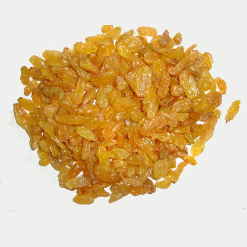 Raisins Golden Sangli So2 - Golden Color, 15% Moisture, 60% Sugar Min | Sweet Taste, Natural, High Potassium, 10/12.5kg Cartons