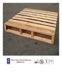 Reversible Wooden Pallet