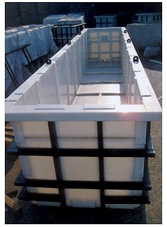 PP Galvanizing Tank - 10 ft, White, Rigid PP Material | Excellent Acid & Chemical Resistance, Durable & Non-Toxic, Water Resistant, Low Moisture Absorption