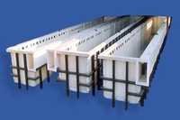 Pp Pickling Tanks - White Pp Material, 10m Length | Rigid Structure, Excellent Acid Resistance, Custom Sizes Available