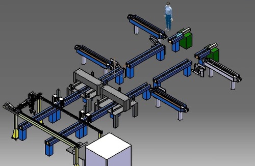 BILLET FEEDING SYSTEM TO FURNACE