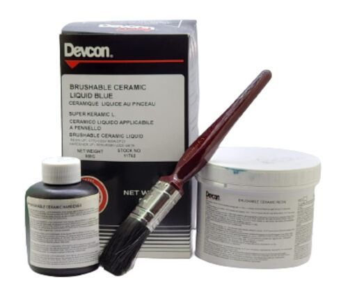 Devcon Brushable Ceramic Liquid Blue Application: For Sealing