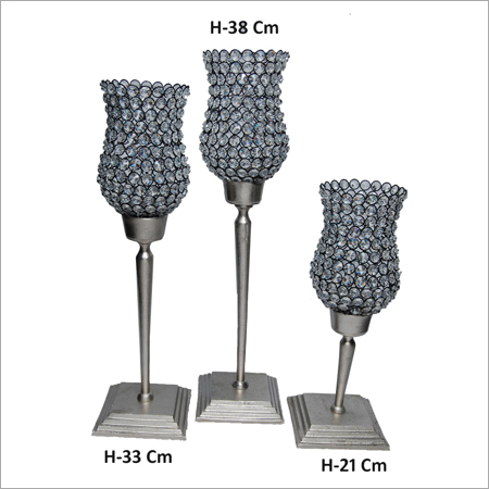 Designer Aluminium Candle Holders