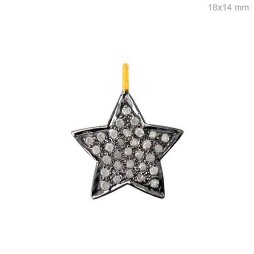 Star Charm Diamond Pendant Jewelry
