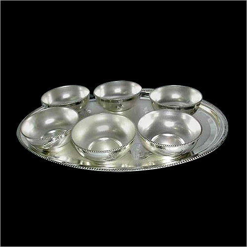 Antique Silver Dry Fruit Set